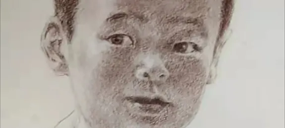 Sketch of young child